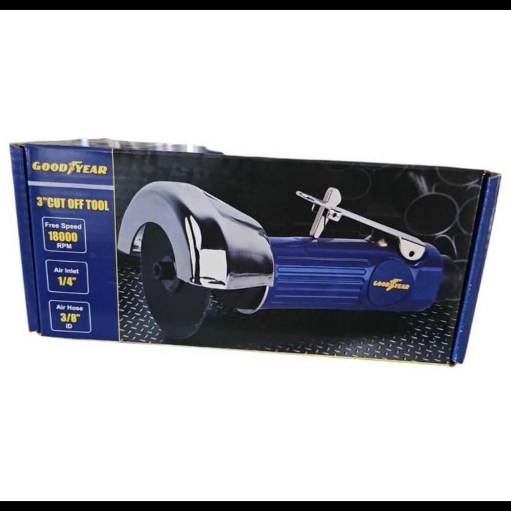 GOOD YEAR AIR GRINDER 3" CUT OFF TOOL 18,000 RPM -NEW